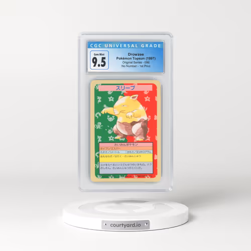 1997 Japanese Topsun #96 Drowzee - (Blue Back-No Number) 1st Print (CGC 10 GEM MINT)
