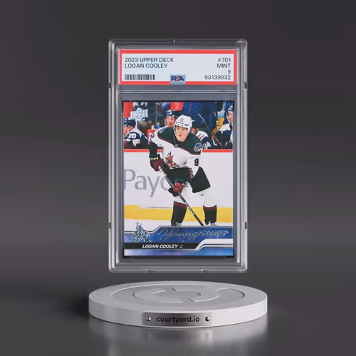 2023 Upper Deck #701 Logan Cooley (PSA 9 MINT)