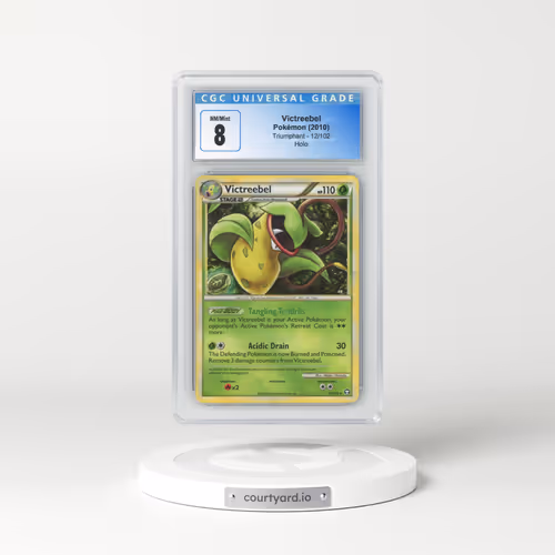 2010 Triumphant #12/102 Victreebel - Holo (CGC 8 NM-MT)