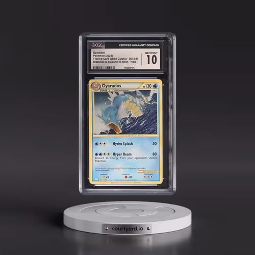 2023 Pokémon Clb-Trading Card Game Classic Blastoise & Suicune EX Deck #007 Gyarados (CGC 10 GEM MIN