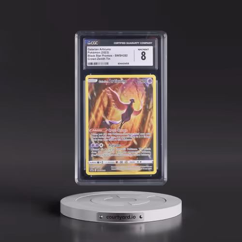 2017 Black Star Promos - Sword & Shield #SWSH282 Galarian Articuno - Crown Zenith Tin (Holo) (CGC 8