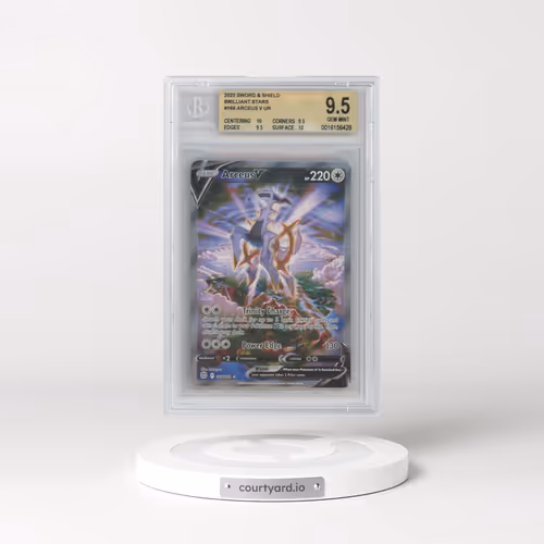 2022 Brilliant Stars #166 Arceus V - Ultra Rare Holo (BGS 9.5 GEM MINT)
