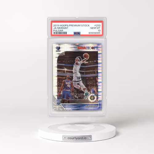 2019 Panini Hoops Premium Stock #259 Ja Morant - Pulsar (PSA 10 GEM MINT)