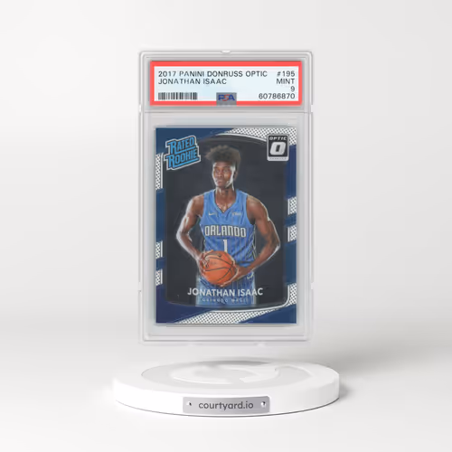 2017 Panini Donruss Optic #195 Jonathan Isaac (PSA 9 MINT)
