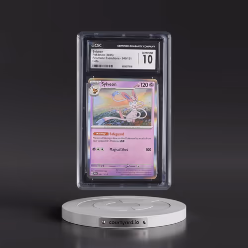2025 Prismatic Evolutions - PRE EN #040/131 Sylveon - Holo (CGC 10 GEM MINT)