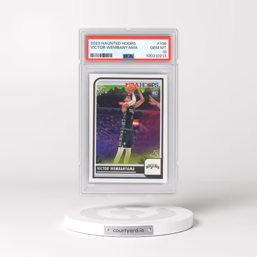 2023 Panini Haunted Hoops #108 Victor Wembanyama (PSA 10 GEM MINT)