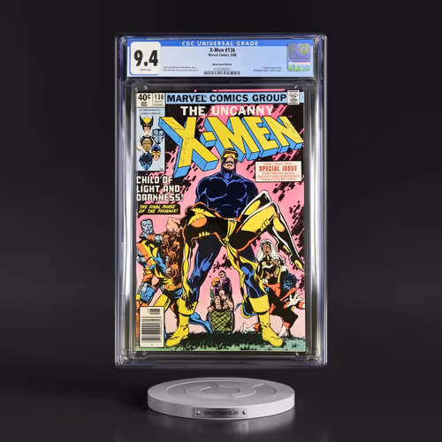 X-Men #136 CGC 9.4 White Pages (Marvel Comics, 8/80) - Newsstand Edition Universal