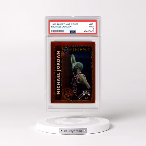 1995 Finest Hot Stuff #HS1 Michael Jordan (PSA 9 MINT)