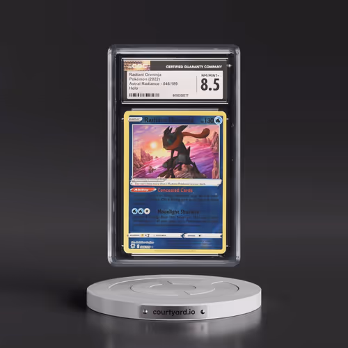 Astral Radiance #046/189 Radiant Greninja - Holo (CGC 8.5 NM-MT+)