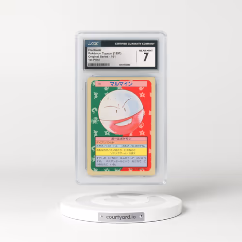 1997 (Only One Pokémon) Original Series #101 Electrode - (Blue Back) 1st Print (CGC 7 NM)