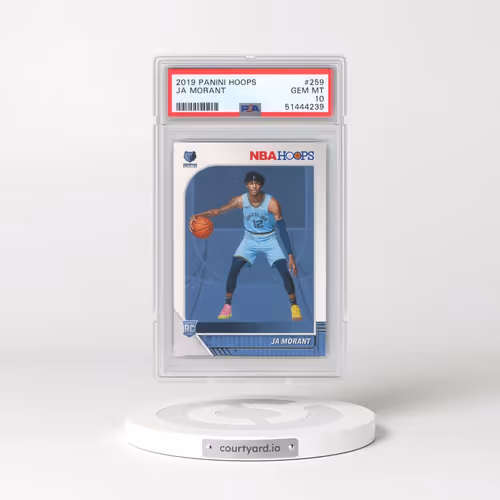2019 Panini Hoops #259 Ja Morant (PSA 10 GEM MINT)