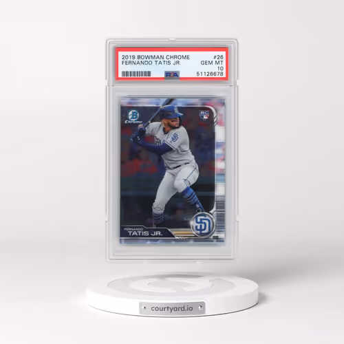 2019 Bowman Chrome #26 Fernando Tatis Jr. (PSA 10 GEM MINT)