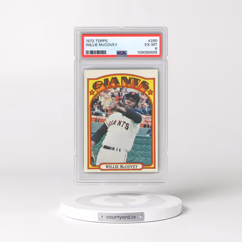 1972 Topps #280 Willie McCovey (PSA 6 EX-MT)