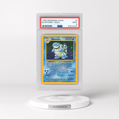 1999 Pokémon Game #2 Blastoise - Holo (PSA 9 MINT)