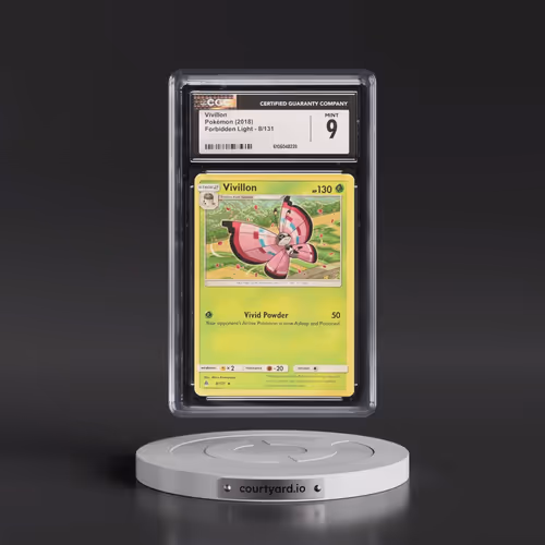 2018 Forbidden Light #8/131 Vivillon (CGC 9 MINT)