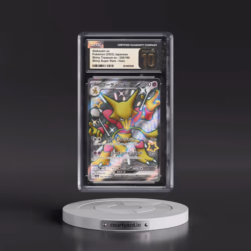 2023 Shiny Treasure ex #326/190 Alakazam ex - Shiny Super Rare Holo (CGC 10 PRISTINE)