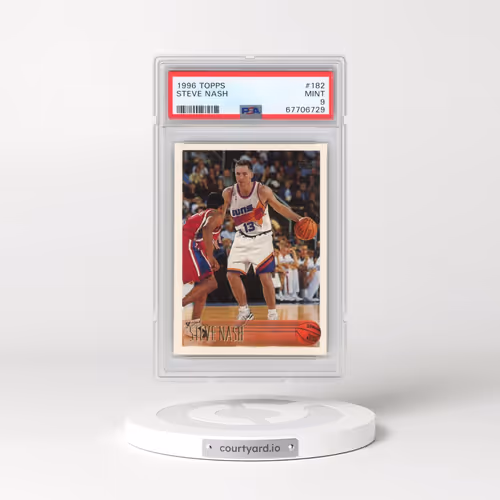 1996 Topps #182 Steve Nash (PSA 9 MINT)