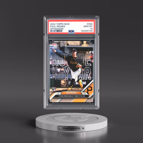 2024 Topps Now Offseason #OS2 Paul Skenes (PSA 10 GEM MINT)