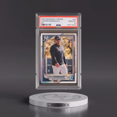 2024 Bowman Chrome #94 Jasson Dominguez - SP (PSA 10 GEM MINT)