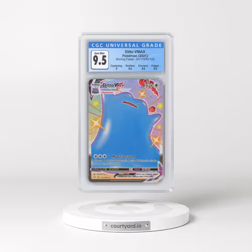 2021 Shining Fates #SV119/SV122 Ditto VMAX - Holo (CGC 10 GEM MINT)