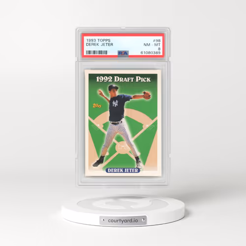 1993 Topps #98 Derek Jeter (PSA 8 NM-MT)