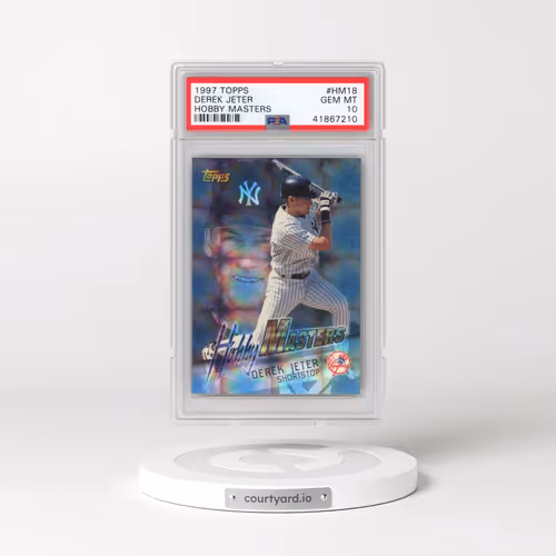 1997 Topps Hobby Masters #HM18 Derek Jeter (PSA 10 GEM MINT)