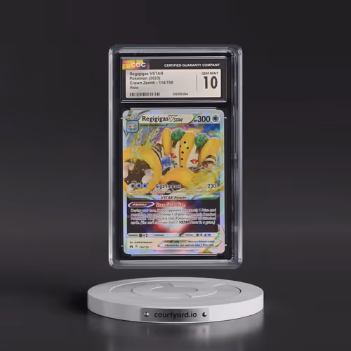 2023 Crown Zenith #114/159 Regigigas VSTAR - Holo (CGC 10 GEM MINT)