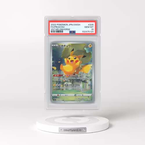 2022 Pokémon Sword & Shield Vstar Universe #205 Pikachu - Full Art (PSA 10 GEM MINT)