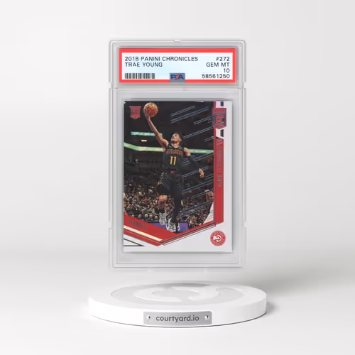 2018 Panini Chronicles #272 Trae Young (PSA 10 GEM MINT)
