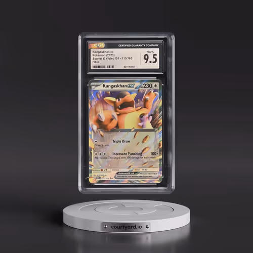2023 Scarlet & Violet 151 - MEW EN #115/165 Kangaskhan ex (CGC 9.5 MINT+)