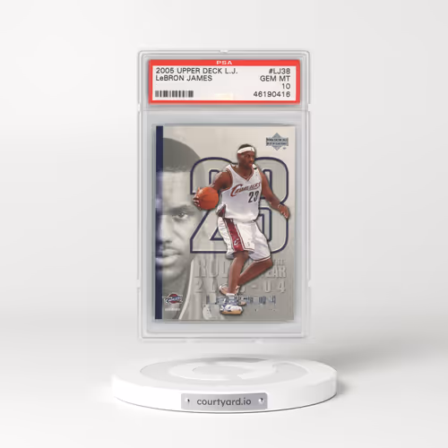 2005 Upper Deck Lebron James #LJ38 LeBron James (PSA 10 GEM MINT)
