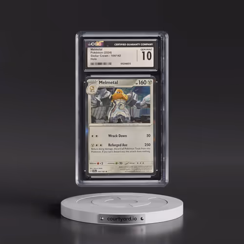 2024 Stellar Crown - SCR EN #104/142 Melmetal - Holo (CGC 10 GEM MINT)