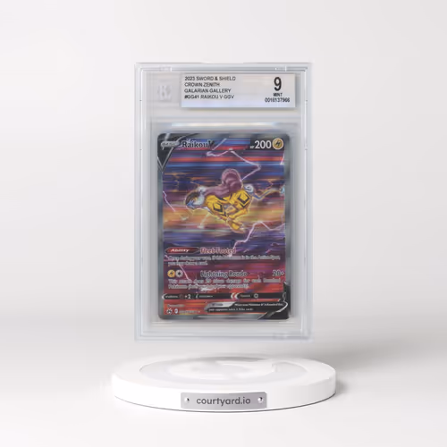 2023 Crown Zenith #GG41 Raikou V - Galarian Gallery Holo (BGS 9 MINT)