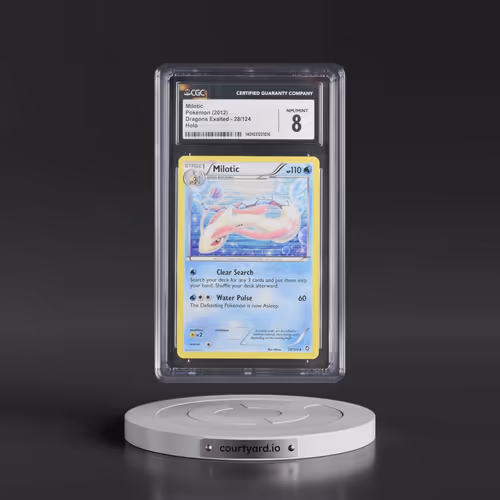 2012 Dragons Exalted #28/124 Milotic - Holo (CGC 8 NM-MT)