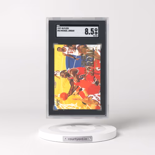 1997 Fleer #23 Michael Jordan (SGC 8.5 NM-MT+)