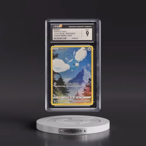 2022 Crown Zenith #GG27/GG70 Swablu - Galarian Gallery Holo (CGC 9 MINT)