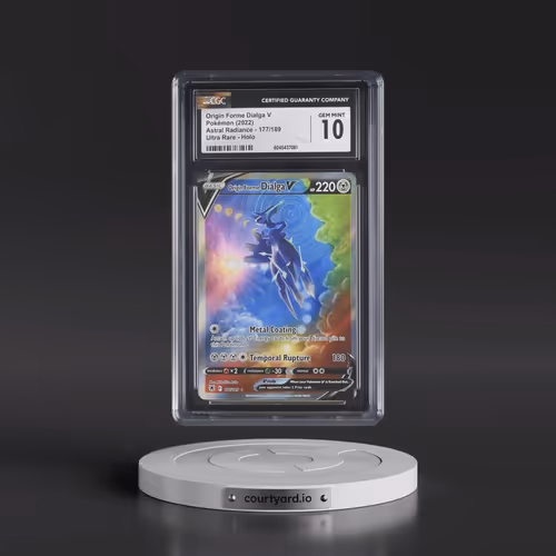 Astral Radiance #177/189 Origin Forme Dialga V - Ultra Rare Holo (CGC 10 GEM MINT)