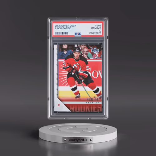 2005 Upper Deck #206 Zach Parise (PSA 10 GEM MINT)