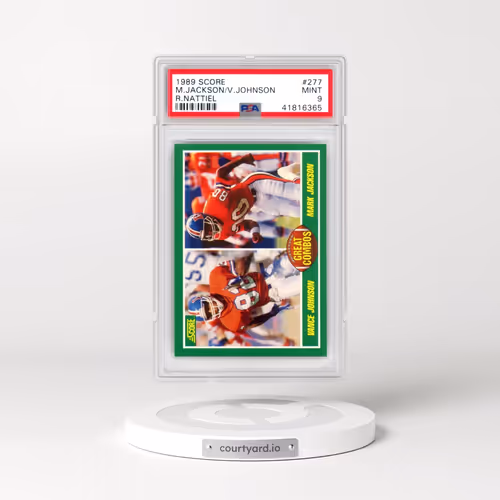 1989 Score #277 Mark Jackson/Vance Johnson (PSA 9 MINT)