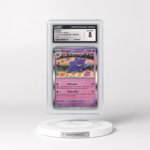 2023 Scarlet & Violet 151 - MEW EN #094/165 Gengar - Holo (CGC 8 NM-MT)