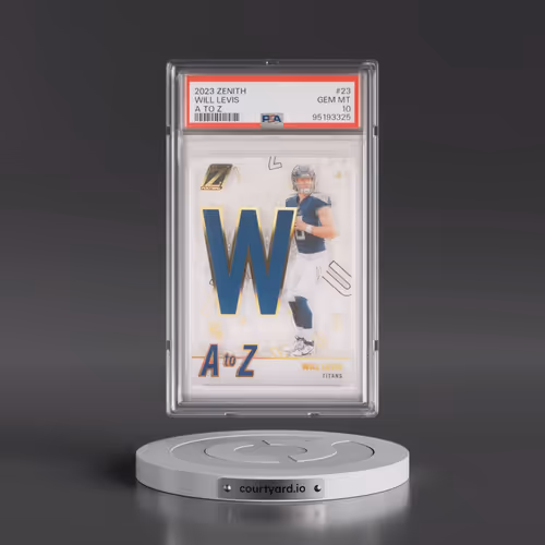 2023 Panini Zenith A to Z #23 Will Levis (PSA 10 GEM MINT)