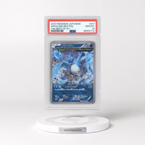 2017 Pokémon the Best of XY #017 Articuno - Reverse Foil (PSA 10 GEM MINT)