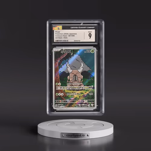 2024 Pokémon Sv5a-Crimson Haze #067 Pinsir - Art Rare (CGC 9 MINT)