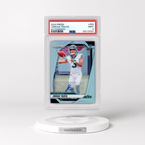 2024 Panini Prizm #359 Jordan Travis - Autograph (PSA 9 MINT)