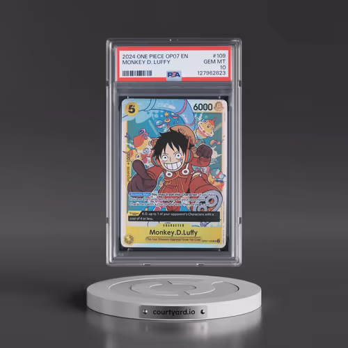 2024 One Piece 500 Years in the Future #109 Monkey D. Luffy (PSA 10 GEM MINT)