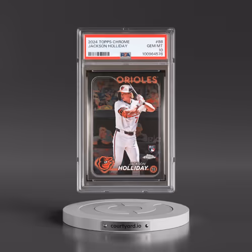 2024 Topps Chrome #88 Jackson Holliday (PSA 10 GEM MINT)