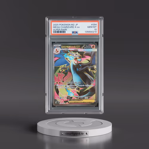 2025 Pokémon M2-Inferno X #094 Mega Charizard X EX - Holo Super Rare (PSA 10 GEM MINT)