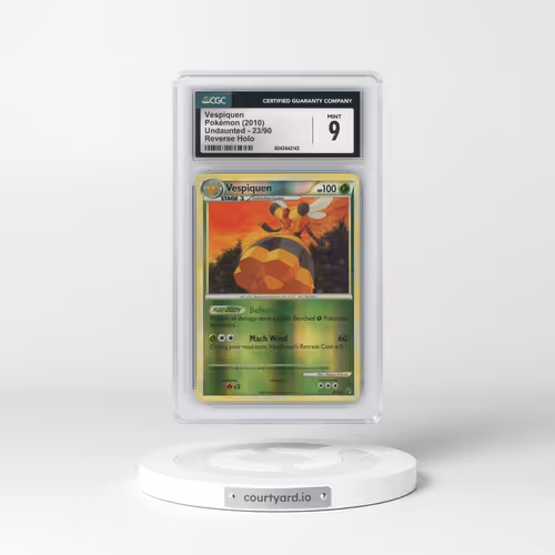 2010 Undaunted #23/90 Vespiquen - Reverse Holo (CGC 9 MINT)