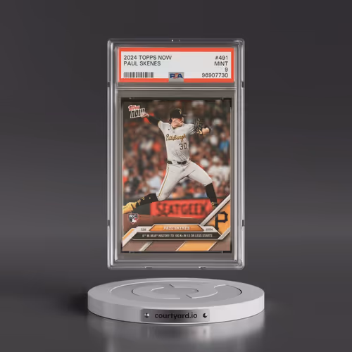 2024 Topps Now #491 Paul Skenes (PSA 9 MINT)