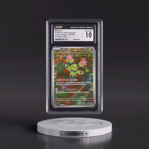 2025 Battle Partners - sv9 #101/100 Maractus - Art Rare Holo (CGC 10 GEM MINT)